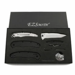 *Assisted Opening Folding Knife Kit - Tanto Blade - Full Parts Kit W/G10 Handles