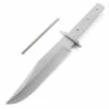 *HT Saddle Bowie - Hidden Tang - DIY Blade Kit - (Blade, SS Guard & Pinstock Only) -Knife Kits Sales Shop AV KKBL008 S 1PP 1 1500