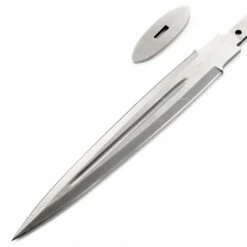 *Gentleman Dirk - Hidden Tang - DIY Blade Kit W/Katalox Handle Block - (SS Guard) -Knife Kits Sales Shop AV KKBL059 S 1 img3 1500