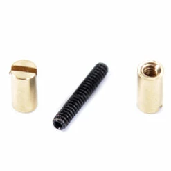 Acorn Nut Fasteners - Luke Rivets For Handles - (.186HD X 4-40US X .9L) - Brass - (10 Pk) 13 Acorn Nut Fasteners - Luke Rivets For Handles - (.186HD X 4-40US X .9L) - Brass - (10 Pk) -Knife Kits Sales Shop BANR 316 3 1500 1