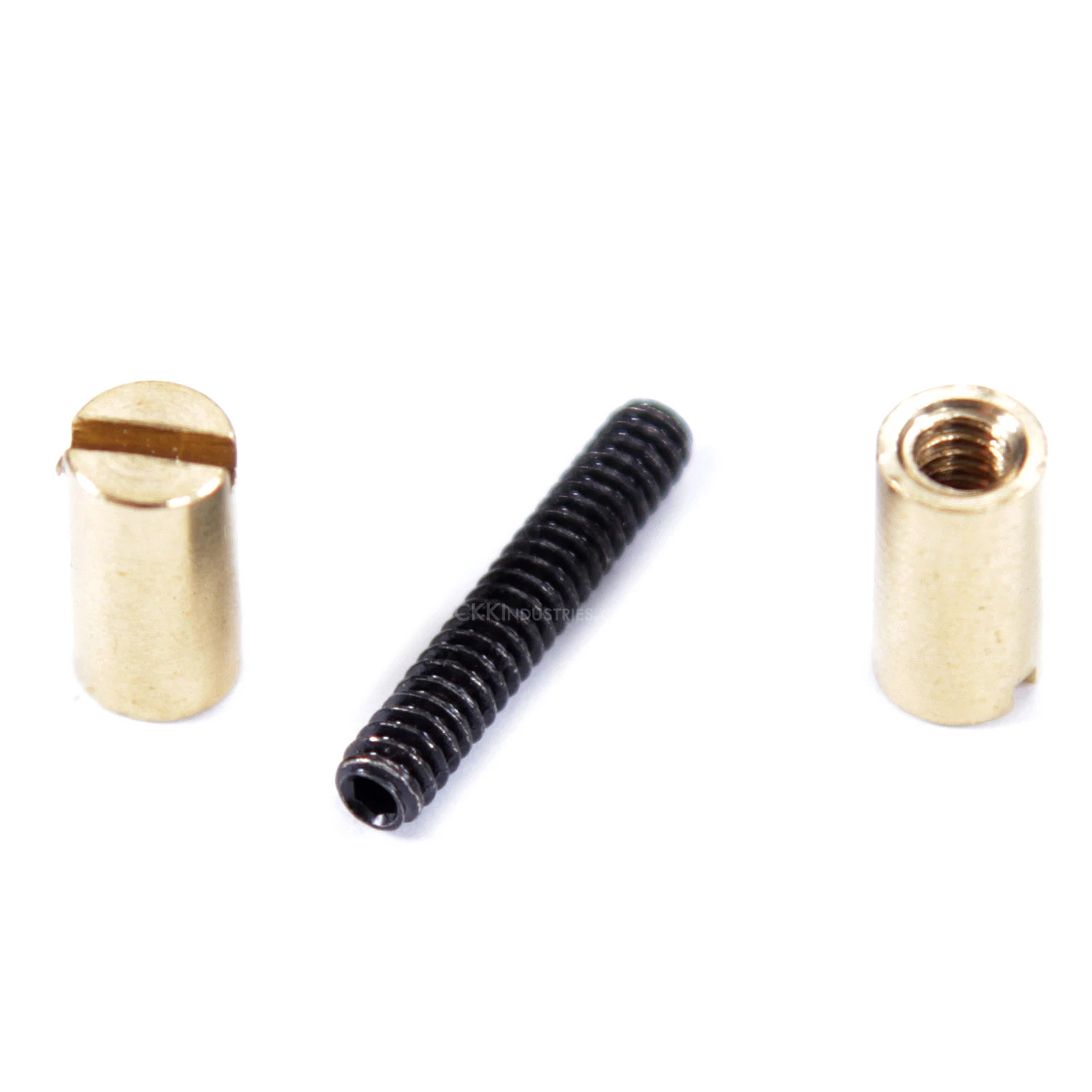 Acorn Nut Fasteners - Luke Rivets For Handles - (.186HD X 4-40US X .9L) - Brass - (10 Pk) 6 Acorn Nut Fasteners - Luke Rivets For Handles - (.186HD X 4-40US X .9L) - Brass - (10 Pk) - Image 4
