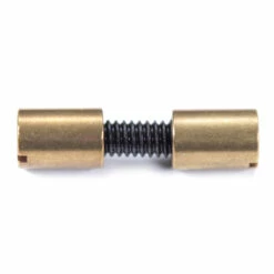 Acorn Nut Fasteners - Luke Rivets For Handles - (.250HD X 8-32US X 1L) - Brass - (10 Pk) -Knife Kits Sales Shop BANR 416 2 1500