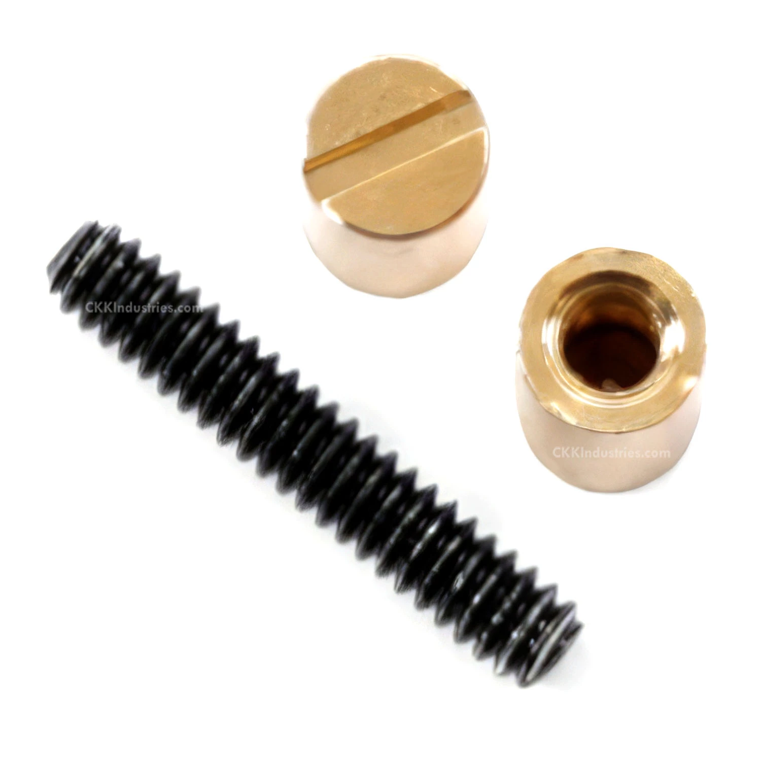 Acorn Nut Fasteners - Luke Rivets For Handles - (.186HD X 4-40US X .9L) - Brass - (10 Pk) 9 Acorn Nut Fasteners - Luke Rivets For Handles - (.186HD X 4-40US X .9L) - Brass - (10 Pk) - Image 7