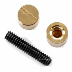 Acorn Nut Fasteners - Luke Rivets For Handles - (.312HD X 8-32US X 1L) - Brass - (10 Pk) -Knife Kits Sales Shop BANR516 img3 1500 1
