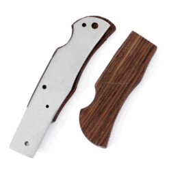 *Bobcat Combo Kit - DIY Parts Kit W/Wenge Scales -Knife Kits Sales Shop BCLB WENGE K img4 1500