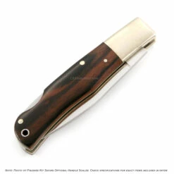 *Bobcat Combo Kit - DIY Parts Kit W/Mahogany Scales -Knife Kits Sales Shop BCLB img6 note 1500 1