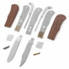 *Bearclaw Trapper - Slipjoint - Multi-Blade - Knife Kit Combo - DIY Parts Kit W/Wenge -Knife Kits Sales Shop BCT35 WENGE K img1 1500
