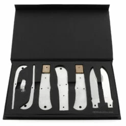 *Bearclaw Trapper - Slipjoint - Multi-Blade - Knife Kit Combo - DIY Parts Kit W/Wenge -Knife Kits Sales Shop BCT35 WENGE K img6 1500