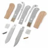 *Bearclaw Trapper - Slipjoint - Multi-Blade - Knife Kit Combo - DIY Parts Kit W/Zebrawood -Knife Kits Sales Shop BCT35 ZEBRAWD K img1 1500