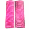 Bone Handle Scale Set - (Antelope Jigged) - (Stabilized) - (Pink) - (4.50 X 1.25 X 0.25) -Knife Kits Sales Shop BON 4512525 AJ PINK img1a 1500