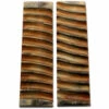 Buffalo Horn - Handle Scale Set - (Impala Jigged) - (Antique) - (4.50 X 1.25 X 0.25) -Knife Kits Sales Shop BUF IMP 4512525 ANTQ 1 img1 1500