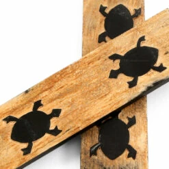 Buffalo Horn - Handle Scale Set - (Unique Turtle Graphic) - (Black/Brown/Tan) - (4.50 X 1.25 X 0.18 7 Buffalo Horn - Handle Scale Set - (Unique Turtle Graphic) - (Black/Brown/Tan) - (4.50 X 1.25 X 0.18 -Knife Kits Sales Shop BUF SCL 45125187 TURTLE 1 img3 1500