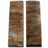 Buffalo Horn - Handle Scale Set - (Bark) - (Amber/Black) - (5.0 X 1.50 X 0.250) -Knife Kits Sales Shop BUF515 BARK img1 1500