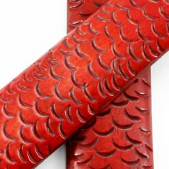 Camel Bone - Handle Scale Set - (Side Jigged) - (Red) - (5.0 X 1.5 X 0.25) 7 Camel Bone - Handle Scale Set - (Side Jigged) - (Red) - (5.0 X 1.5 X 0.25) -Knife Kits Sales Shop CAM SCL BPSJ 51525 RED 1 img3 1500