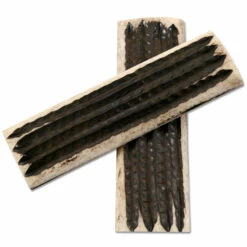 Camel Bone - Handle Scale Set - (Stag Jigged) - (Bark Finish) - (4.0 X 1.25 X 0.25) -Knife Kits Sales Shop CAM SCL JIG 412525 STG 1 img2 1500