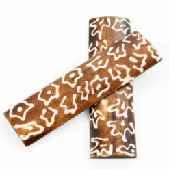 Camel Bone - Handle Scale Set - (Smooth Radius) - (Snake III) - (4.5 X 1.25 X 0.125) -Knife Kits Sales Shop CAM SCL SR 45125125 SNK3 1 img2 1500