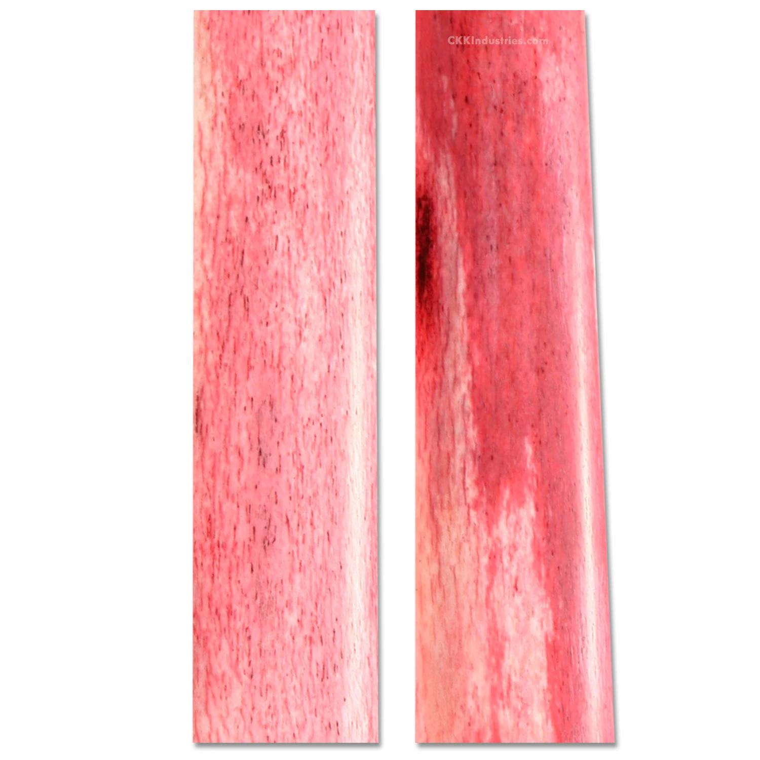 Camel Bone - Handle Scale Set - (Smooth Radius) - (Rose Pink) - (5.0 X 1.25 X 0.25) 3 Camel Bone - Handle Scale Set - (Smooth Radius) - (Rose Pink) - (5.0 X 1.25 X 0.25)