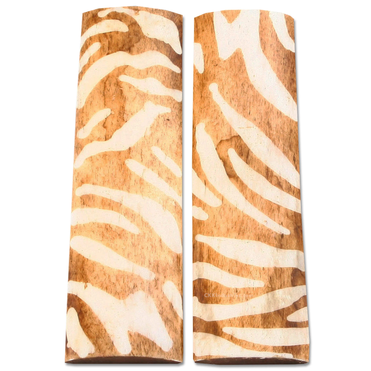 Camel Bone - Handle Scale Set - (Smooth Radius) - (Lion) - (5.0 X 1.5 X 0.25) 3 Camel Bone - Handle Scale Set - (Smooth Radius) - (Lion) - (5.0 X 1.5 X 0.25)