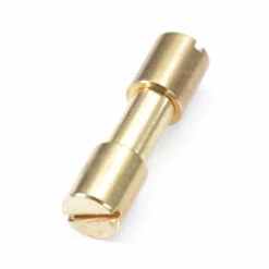 Corby Bolt Fastener - For Knife Handles - (.250HD X .186SD X 1L) - Brass - (10 Pk) -Knife Kits Sales Shop CB B 250 1 1500 1