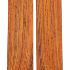 Cocobolo Wood - Handle Scale Set - (Natural) - (5.0 X 1.5 X 0.25) - (Set 092009) -Knife Kits Sales Shop COCOBOLO SCL 092009 img2 1500