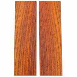 Cocobolo Wood - Handle Scale Set - (Natural) - (5.0 X 1.5 X 0.25) - (Set 092012)