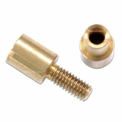 Corby Bolt Fastener - For Knife Handles - (.250HD X .186SD X 1L) - Brass - (10 Pk) -Knife Kits Sales Shop CR B 250 1 img2 1500 1