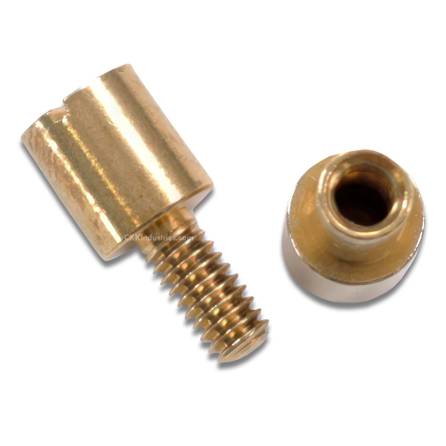 Corby Bolt Fasteners With Step Drill Combo Kit - (.312HD X .213SD X 1L) - Brass 8 Corby Bolt Fasteners With Step Drill Combo Kit - (.312HD X .213SD X 1L) - Brass - Image 6