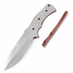 *Combat Survivor Combo Kit - DIY Blade Kit W/Bubinga Scales (pre-machined) -Knife Kits Sales Shop CS475BL BUBINGA K img4 1500