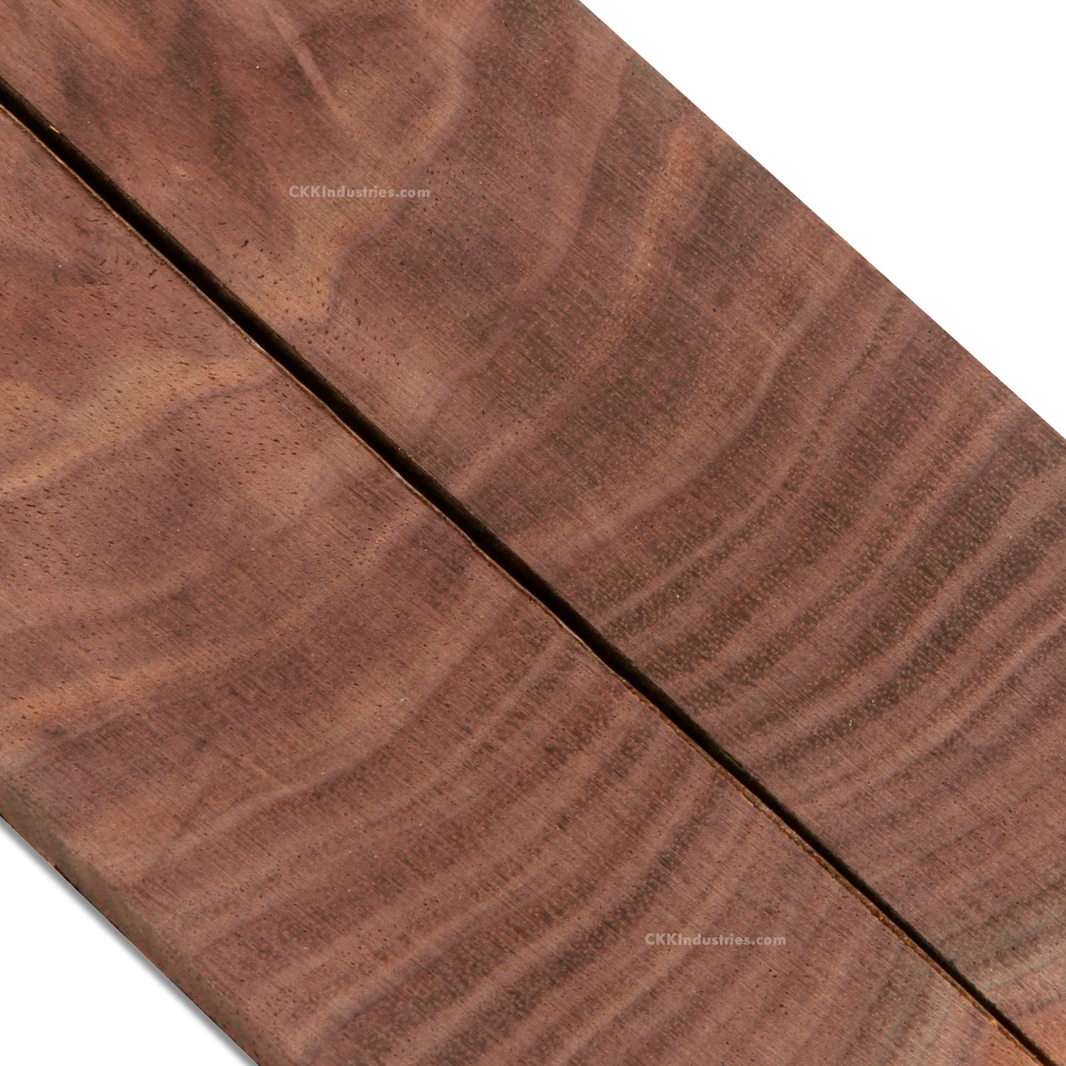 Curly Walnut Wood - Handle Scale Set - (Presentation Grade) - (Natural) - (5.0 X 1.5 X 0.25) 4 Curly Walnut Wood - Handle Scale Set - (Presentation Grade) - (Natural) - (5.0 X 1.5 X 0.25) - Image 2