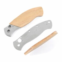 *DDR3-BL Combo Kit - DIY Parts Kit W/Canarywood Scales -Knife Kits Sales Shop DDR3BL CNYWD K img4 1500