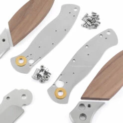 *DDR3-BL Combo Kit - DIY Parts Kit W/Walnut Scales -Knife Kits Sales Shop DDR3BL WALNUT K img3 1500