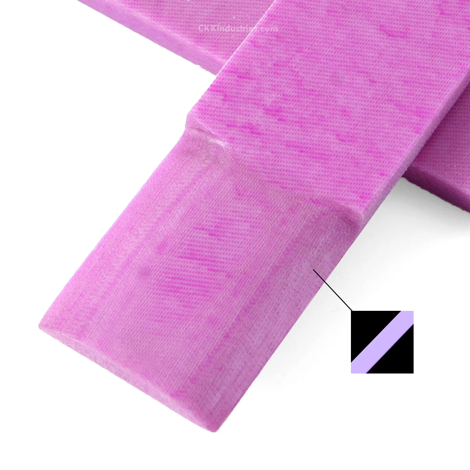 Damagrip™ - Canvas - 3D Layered - Luminescent - Toxic Purple - (12.5 X 1.5 X 0.25) 3 Damagrip™ - Canvas - 3D Layered - Luminescent - Toxic Purple - (12.5 X 1.5 X 0.25)