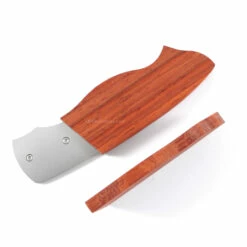 *EV4N1 - Gents Locking Liner Combo Kit - DIY Knife Kit W/Padauk Scales -Knife Kits Sales Shop EV4N1 PADAUK K img7 1500