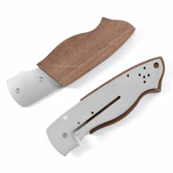 *EV4N1 - Gents Locking Liner Combo Kit - DIY Knife Kit W/Walnut Scales -Knife Kits Sales Shop EV4N1 WALNUT K img6 1500
