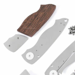 *EV4N1 - Gents Locking Liner Combo Kit - DIY Knife Kit W/Wenge Scales 16 *EV4N1 - Gents Locking Liner Combo Kit - DIY Knife Kit W/Wenge Scales -Knife Kits Sales Shop EV4N1 WENGE K img4 1500