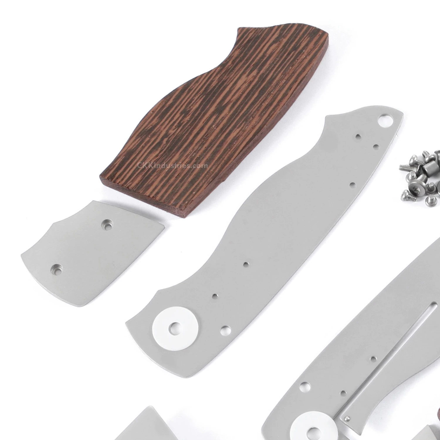 *EV4N1 - Gents Locking Liner Combo Kit - DIY Knife Kit W/Wenge Scales 6 *EV4N1 - Gents Locking Liner Combo Kit - DIY Knife Kit W/Wenge Scales - Image 4
