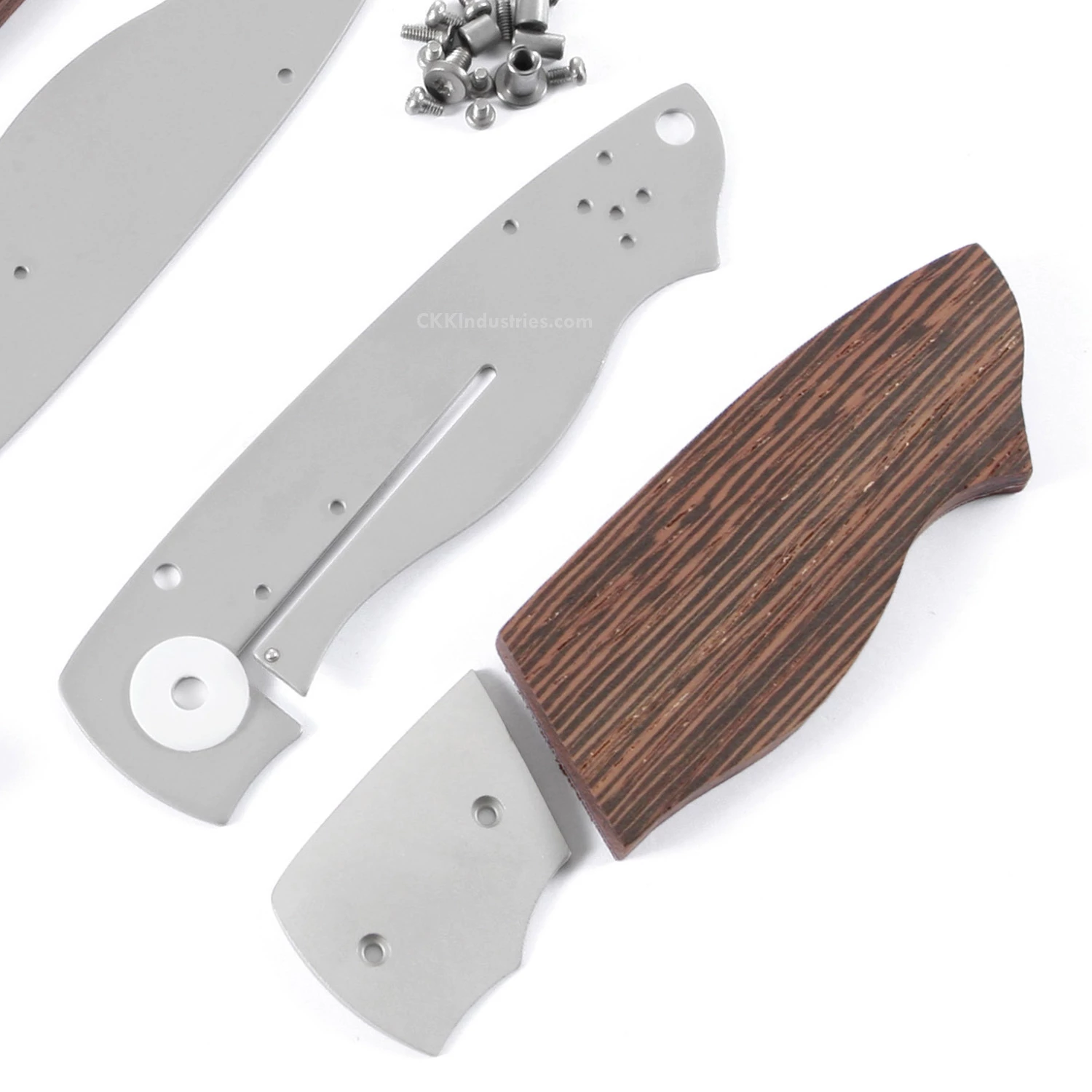 *EV4N1 - Gents Locking Liner Combo Kit - DIY Knife Kit W/Wenge Scales 7 *EV4N1 - Gents Locking Liner Combo Kit - DIY Knife Kit W/Wenge Scales - Image 5