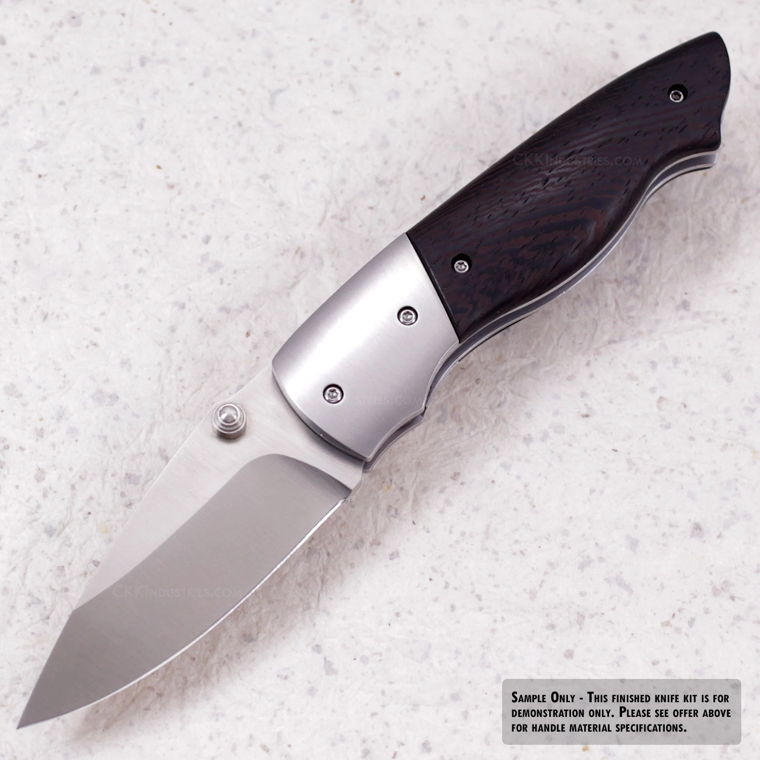 *EV4N1 - Gents Locking Liner Combo Kit - DIY Knife Kit W/Wenge Scales 11 *EV4N1 - Gents Locking Liner Combo Kit - DIY Knife Kit W/Wenge Scales - Image 9