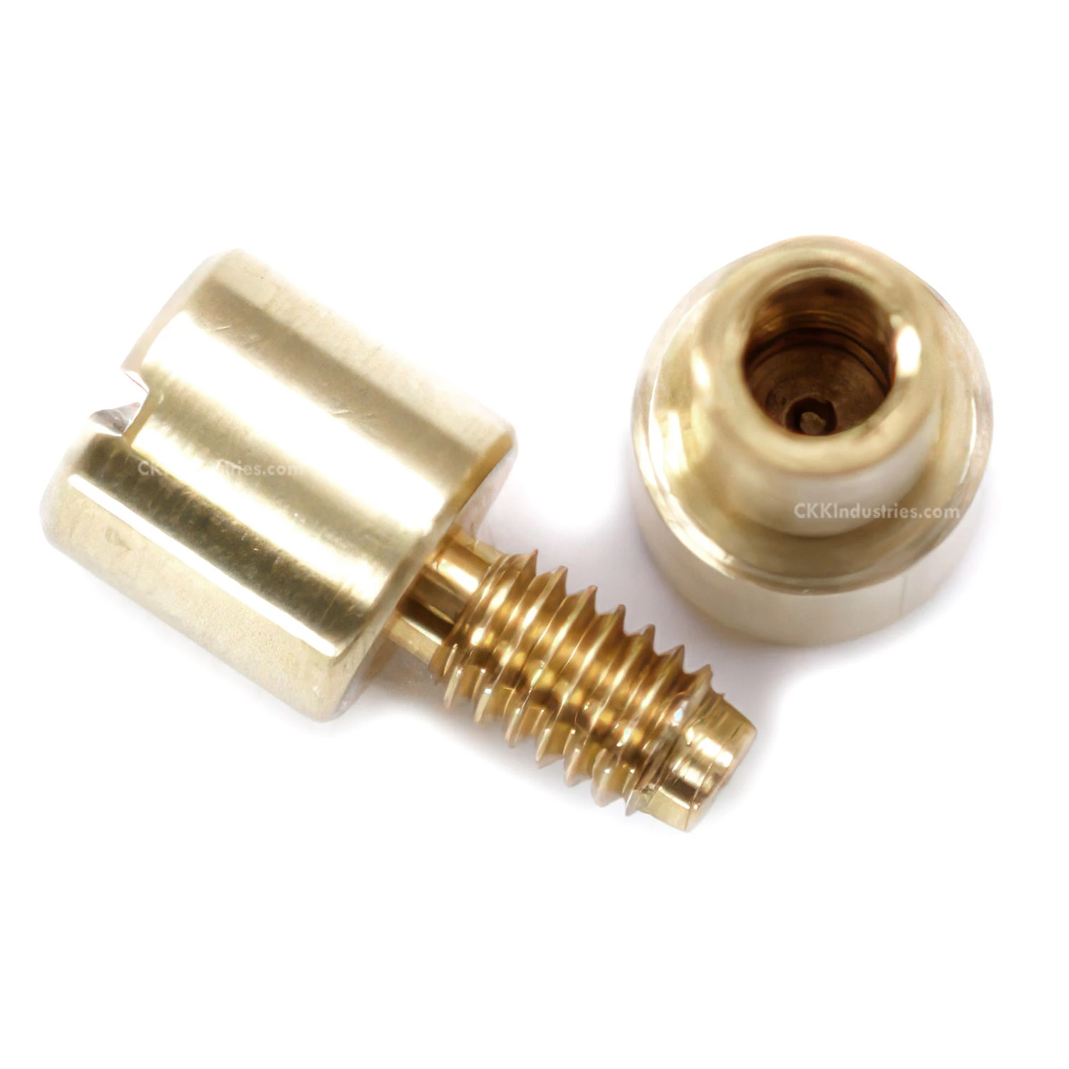 Corby Bolt Fastener - For Knife Handles - (.312HD X .218SD X .960L) - Brass - (10 Pk) 8 Corby Bolt Fastener - For Knife Handles - (.312HD X .218SD X .960L) - Brass - (10 Pk) - Image 6