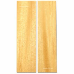 Yellowheart Wood - Handle Scale Set - (Stabilized) - (Premium) - (5.75 X 1.5 X 0.25) -Knife Kits Sales Shop KCD YLWHRT SCLS 5751525 img4 1500