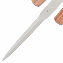 *Letterman Knife Kit Combo - Parts Kit W/Pre-machined Bubinga Handle Blanks -Knife Kits Sales Shop KK037BL BUBINGA K img2 1500