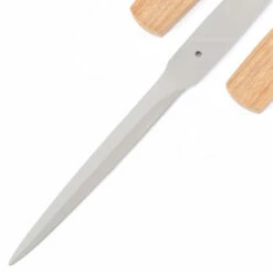 *Letterman Knife Kit Combo - Parts Kit W/Pre-machined Canarywood Handle Blanks -Knife Kits Sales Shop KK037BL CNYWD K img2 1500