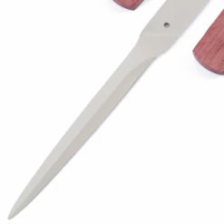 *Letterman Knife Kit Combo - Parts Kit W/Pre-machined Purpleheart Handle Blanks -Knife Kits Sales Shop KK037BL PRPHRT K img2 1500