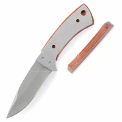 *Boot Skinner - DIY Knife Kit W/Bloodwood Handle Scales (pre-machined) -Knife Kits Sales Shop KK465BL BLDWD K img5 1500
