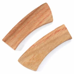 Boot Skinner - Handle Scales - Wood - Canarywood