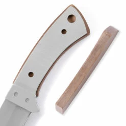 Boot Skinner - Handle Scales - Wood - Walnut -Knife Kits Sales Shop KK465BL WALNUT K img6 1500 1