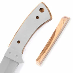 *Boot Skinner - DIY Knife Kit W/Zebrawood Handle Scales (pre-machined) -Knife Kits Sales Shop KK465BL ZEBRAWD K img6 1500