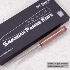 **Savannah Paring Knife - DIY Knife Kit - (Blade & Pinstock Only) 17 **Savannah Paring Knife - DIY Knife Kit - (Blade & Pinstock Only) -Knife Kits Sales Shop KK476BL sample 2 1500