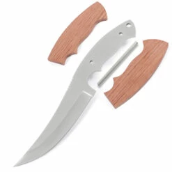 *Arctic Skinner Combo Kit - DIY Knife Kit W/Bubinga Scales (Machined) -Knife Kits Sales Shop KK530BL BUBINGA K img1 1500