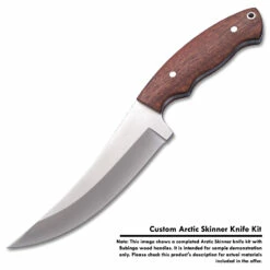 *Arctic Skinner Combo Kit - DIY Knife Kit W/Canarywood Scales -Knife Kits Sales Shop KK530 sample 1 1500 8